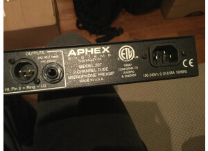 Aphex 207 Two Channel Tube Mic Preamplifier (36194)