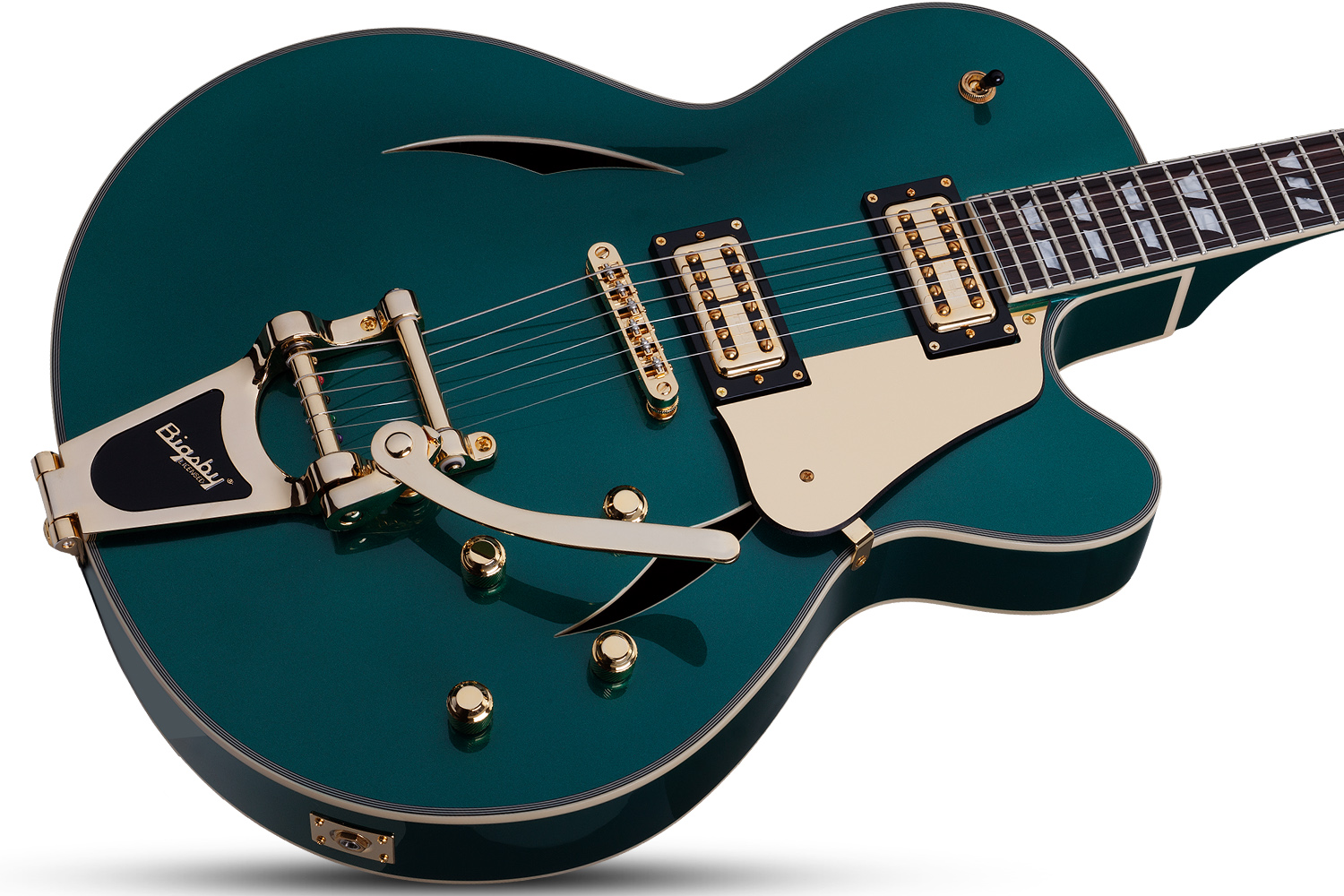 Schecter Coupe : COUPE GREEN BODYTILT