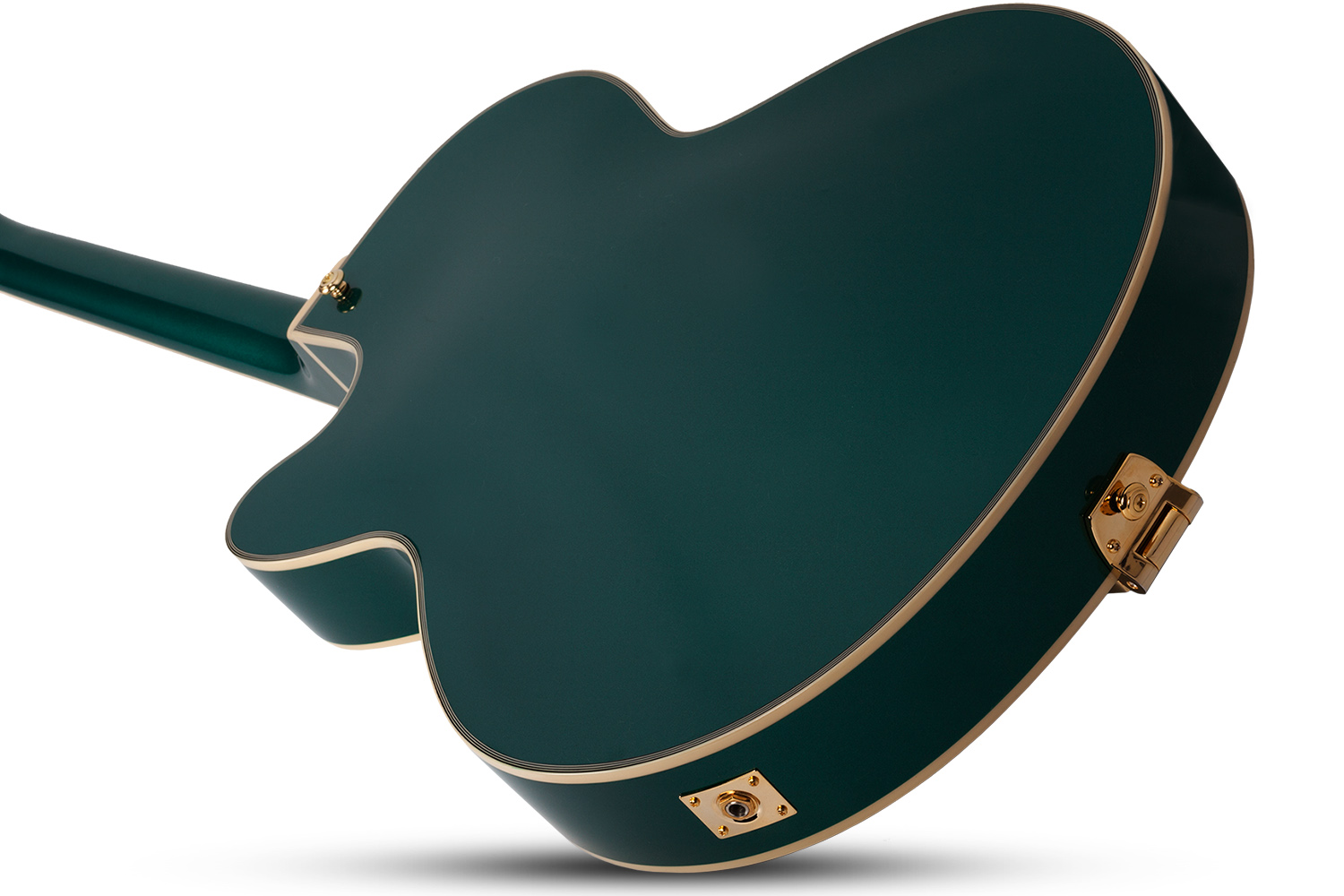 Schecter Coupe : COUPE GREEN LAYING BACK FULL