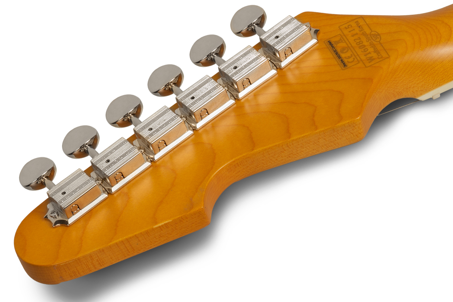 Schecter Hellcat-VI [2018-Current] : HELLCAT VI 3TSBP HEADSTOCK BACK9