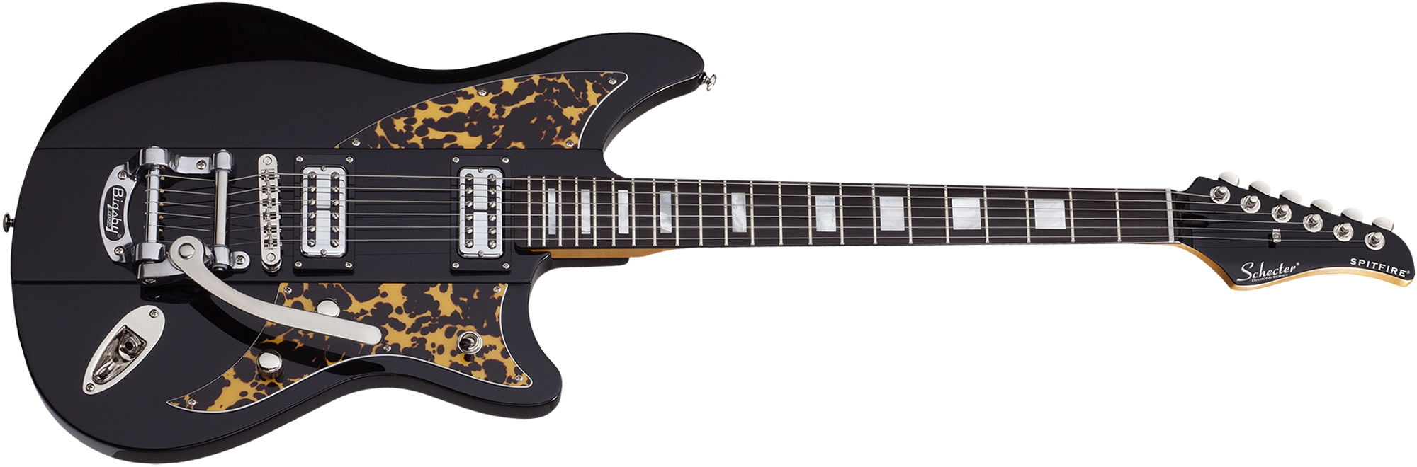 Schecter Spitfire : SPITFIRE GBLK TILT MOCK