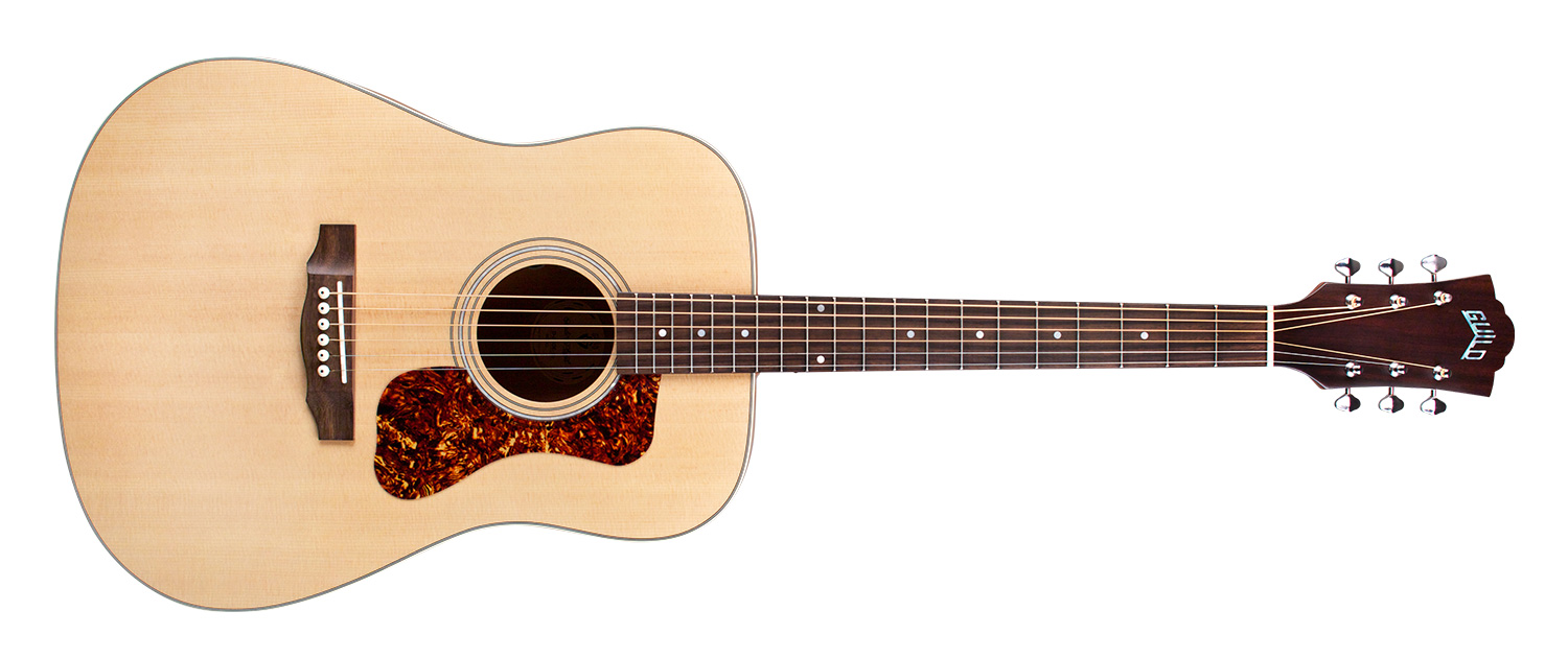 Guild D-240E Flamed Mahogany : d240E fm front