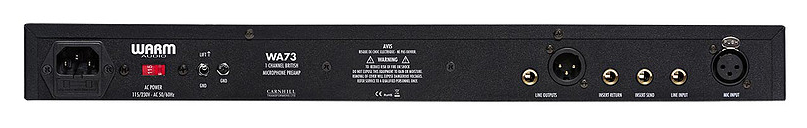 Warm Audio WA73 : WA73 Rear