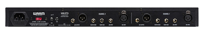 Warm Audio WA273 : WA273 Rear