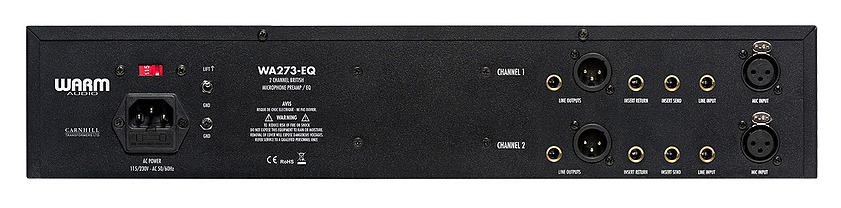 Warm Audio WA273-EQ : WA273EQ Rear