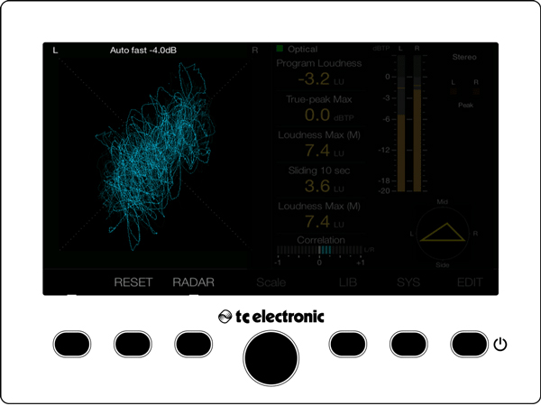 clarity m vector 2d white vectorscope