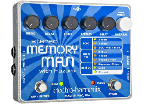 Electro-Harmonix Stereo Memory Man with Hazarai (15744)