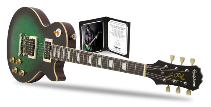 Epiphone Ltd. Ed. Slash Les Paul Standard Plustop PRO : N 010818C (1) Epiphone Ltd. Ed. Slash Les Paul Standard Plustop PRO : N 010818C (1)