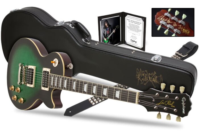 Epiphone Ltd. Ed. Slash Les Paul Standard Plustop PRO Premium : N 010818D (2) Epiphone Ltd. Ed. Slash Les Paul Standard Plustop PRO Premium : N 010818D (2)