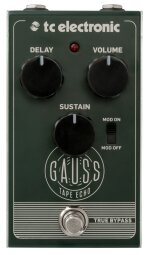 TC Electronic Gauss Tape Echo : Gauss Tape Echo front hires TC Electronic Gauss Tape Echo : Gauss Tape Echo front hires