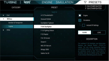 Turbine GUI presets Turbine GUI presets
