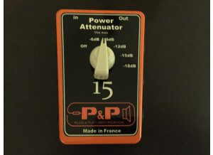 Plug & Play Amplification Power Attenuator 15 (47313)