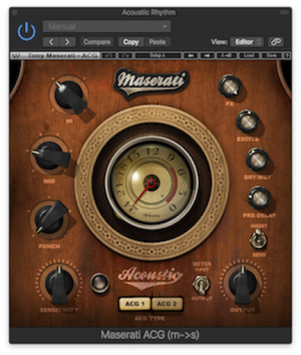 Waves Maserati ACG plug-in Waves Maserati ACG plug-in