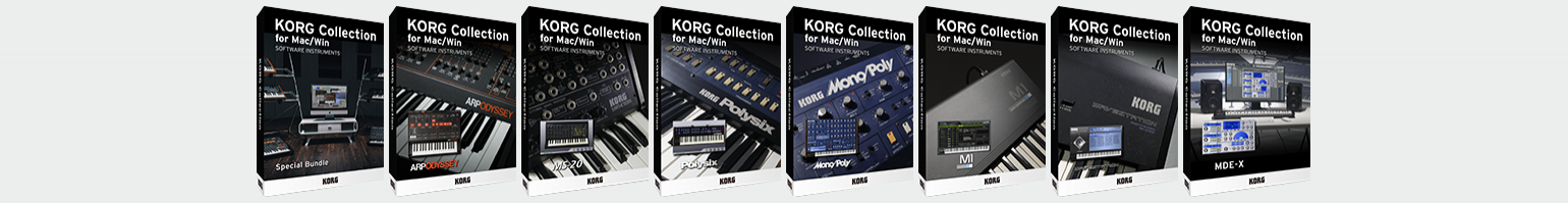 Korg Collection Lineup