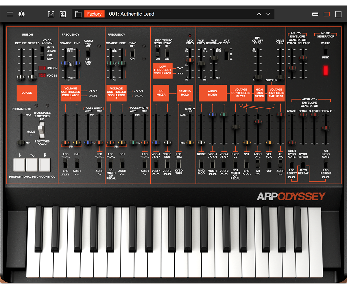 ARP Oddyssey soft
