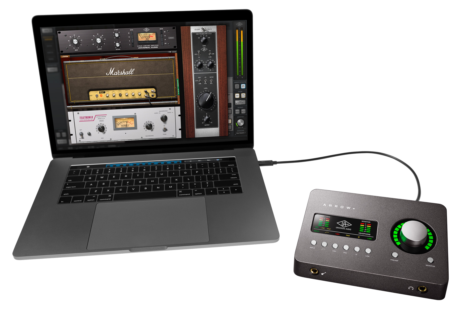 9 Arrow w Mac Laptop