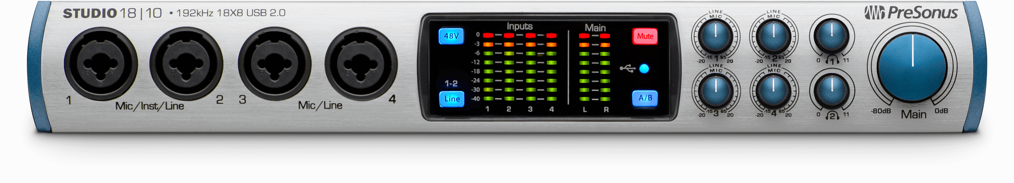 PreSonus Studio 1810 : presonus studio 1810 front