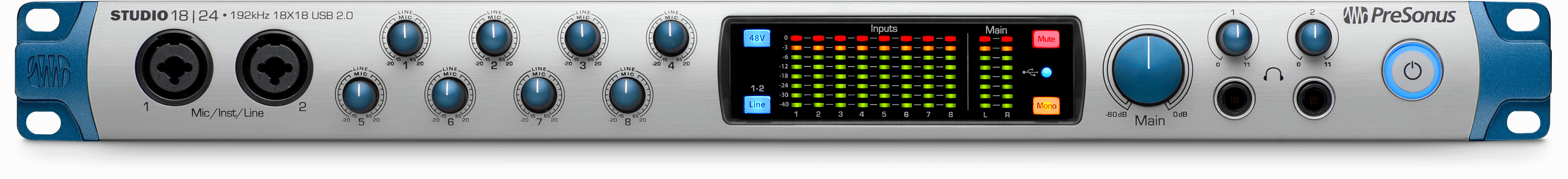 PreSonus Studio 1824 : presonus studio 1824 front