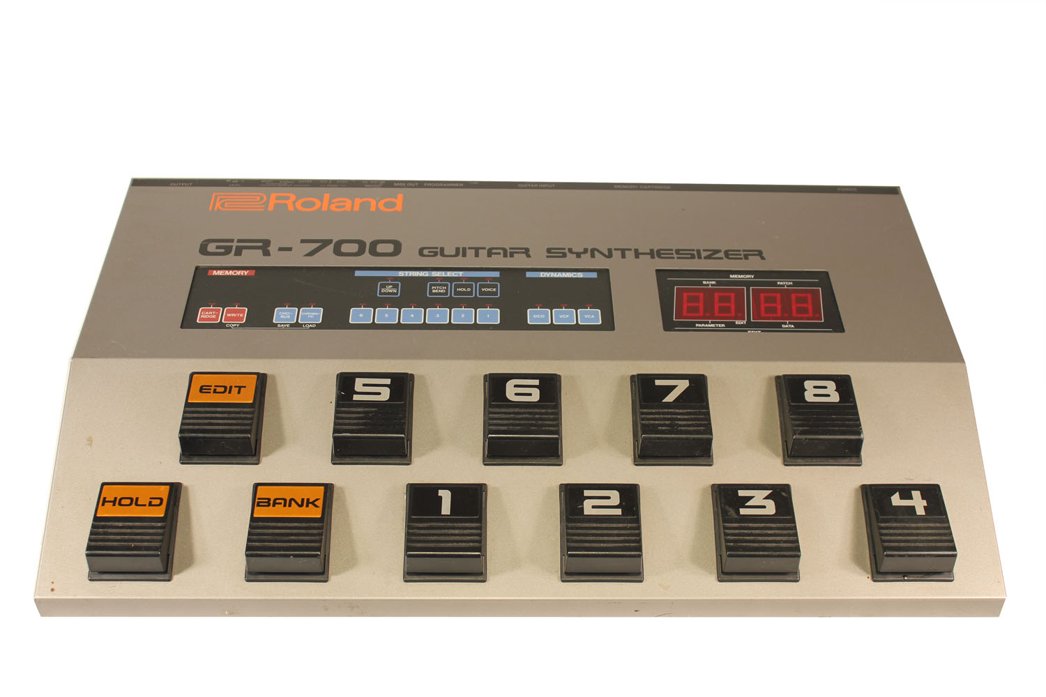 gr 707 g 707 guitar synth back