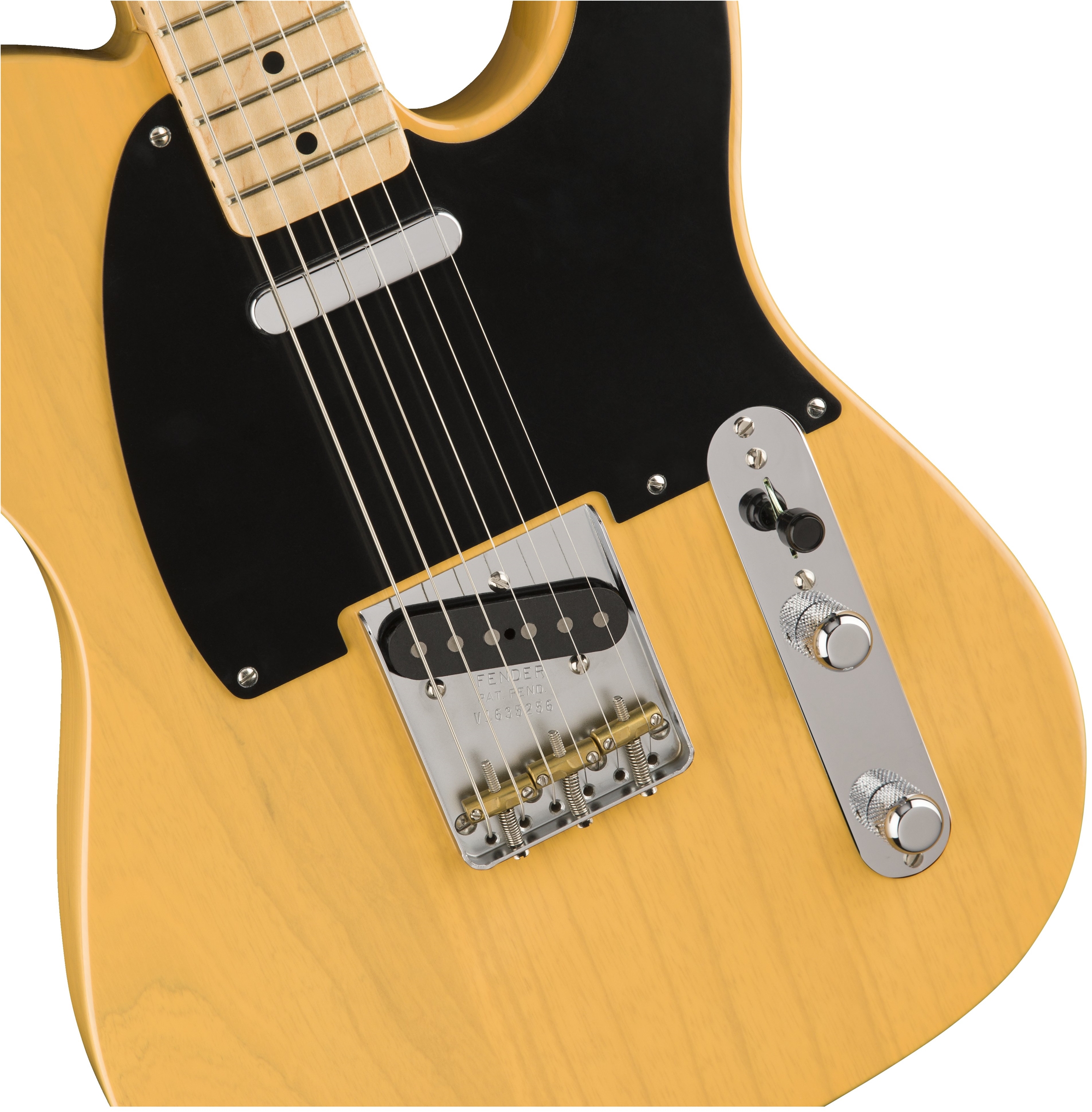Fender American Original &lsquo;50s Telecaster : 0110132850 gtr frtbdydtl 001 nr