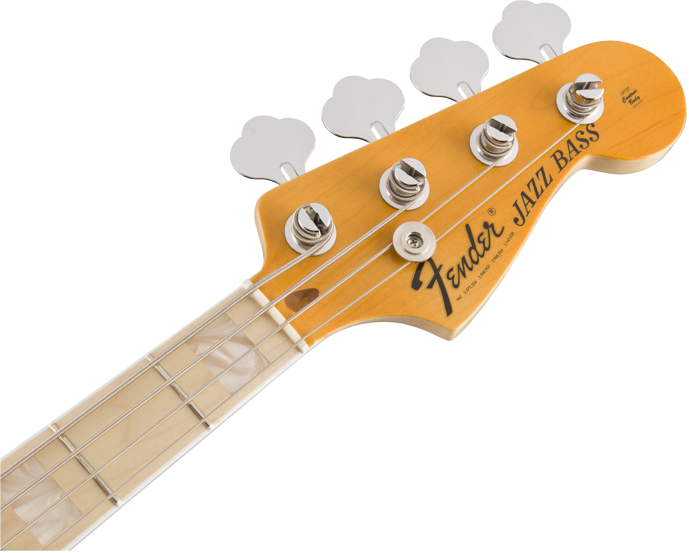 Fender American Original &lsquo;70s Jazz Bass : 0190142806 gtr hdstckfrt 001 nr
