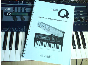 Waldorf Micro Q Keyboard Omega