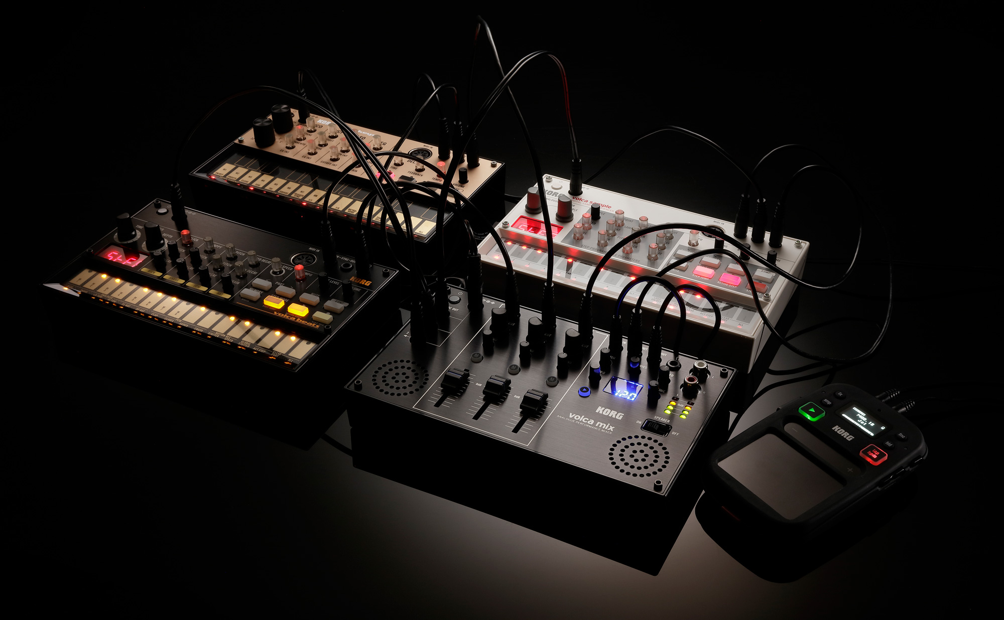 volca mix with Volcas