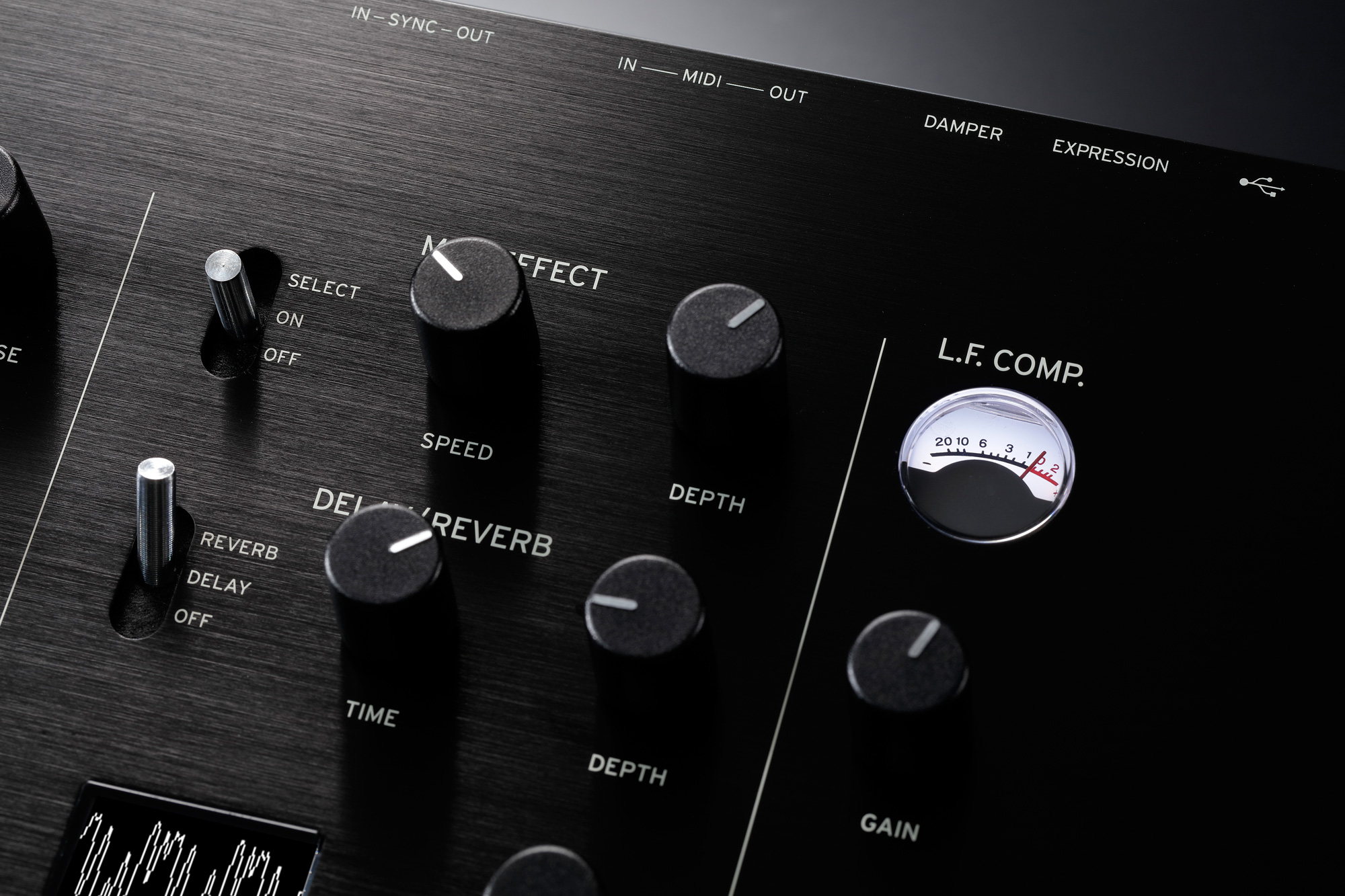 Korg Prologue-16 : prologue 16 VUMETER