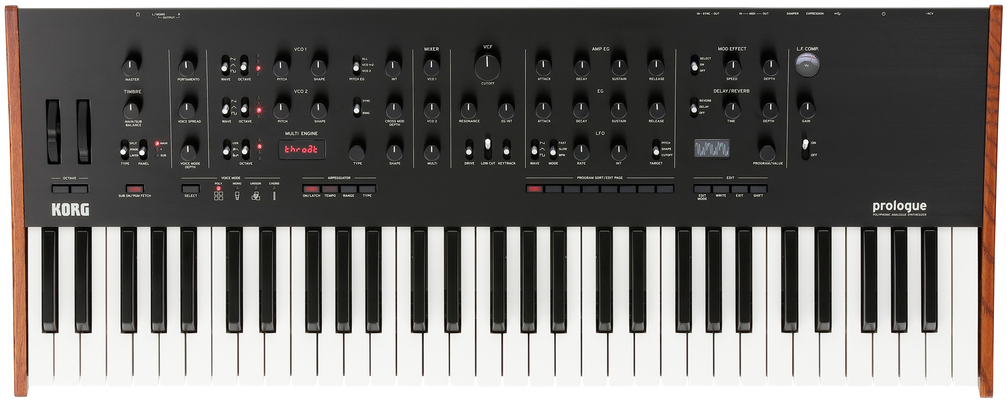 Korg Prologue-16 : prologue 16 top rev