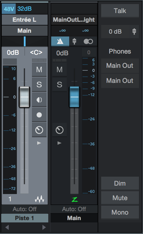 PreSonus Quantum : int&eacute;gration