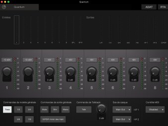 PreSonus Quantum : Universal Control PreSonus Quantum : Universal Control