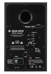ADAM T5V : adam audio t5v Rear