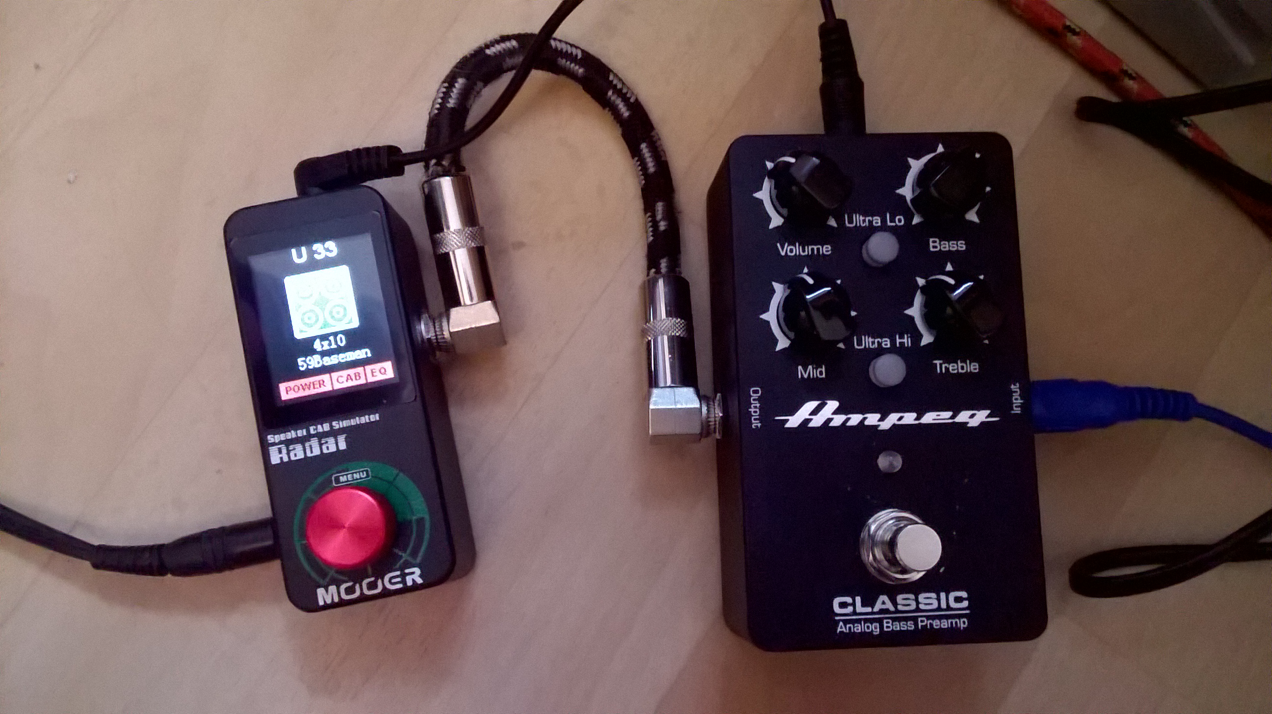 Ampeg Classic Analog Bass Preamp