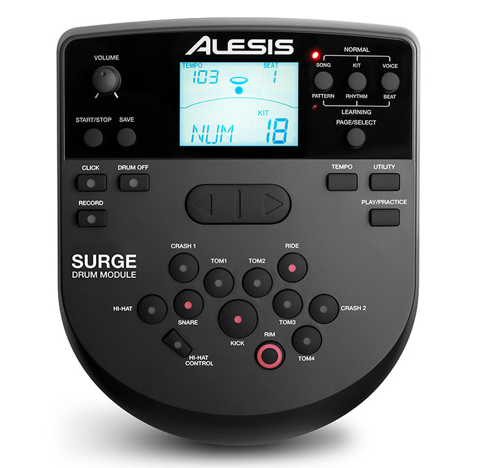 Alesis Surge Mesh Kit : SurgeDrumModule Ortho