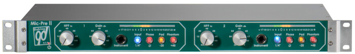 Mic Pre II Front Mic Pre II Front