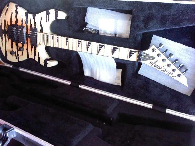 Jackson DK2M Dinky White Bengal Limited Edition