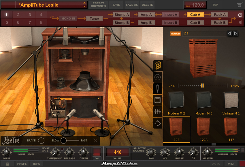 IK Multimedia AmpliTube Leslie : at4 plugin leslie cab 122 det browser o