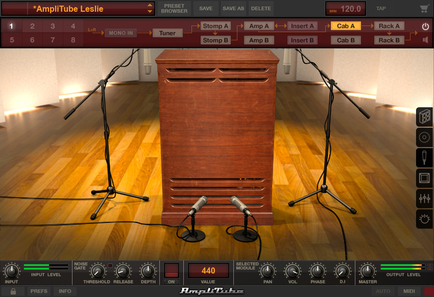IK Multimedia AmpliTube Leslie : at4 plugin leslie cab 147 f