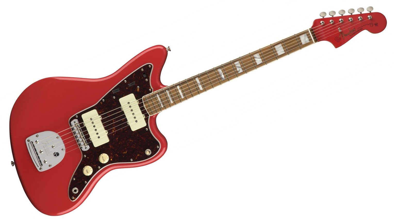 Fender 60th Anniversary Jazzmaster : fender 60th anniversary jazzmaster fiesta red front