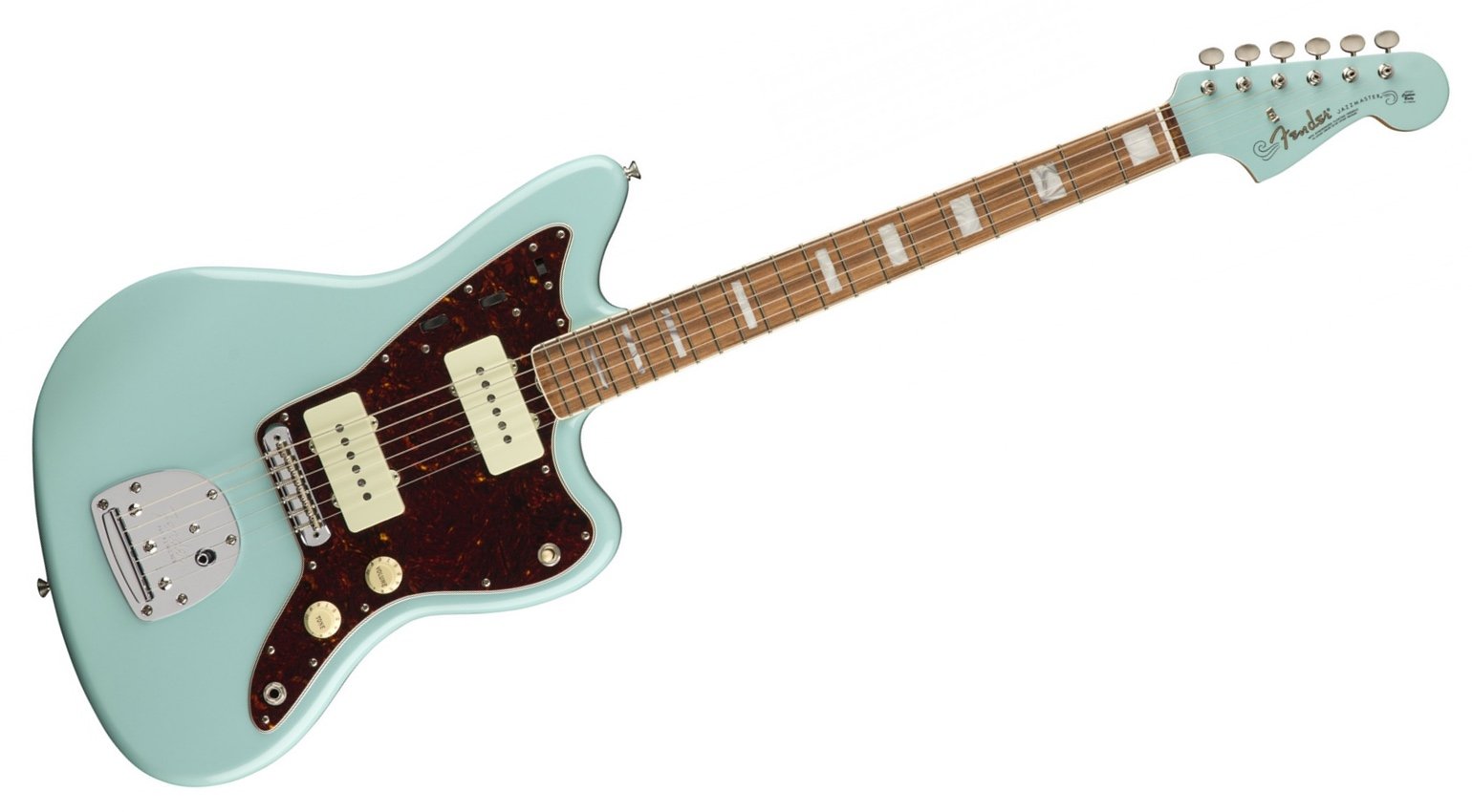 Fender 60th Anniversary Jazzmaster : fender 60th anniversary jazzmaster daphne blue frint