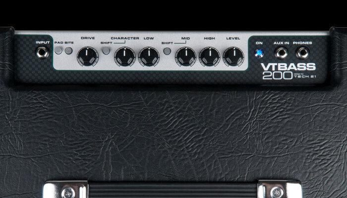 Tech 21 VT Bass 200 : vt200 mainhead