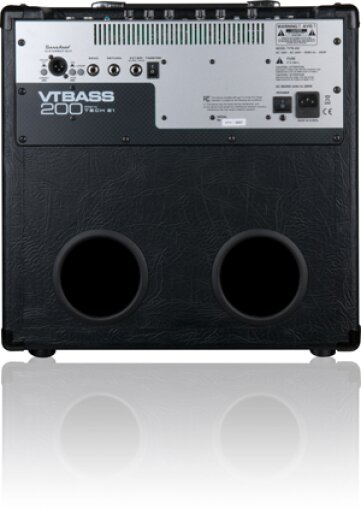 Tech 21 VT Bass 200 : VT200 rear Tech 21 VT Bass 200 : VT200 rear