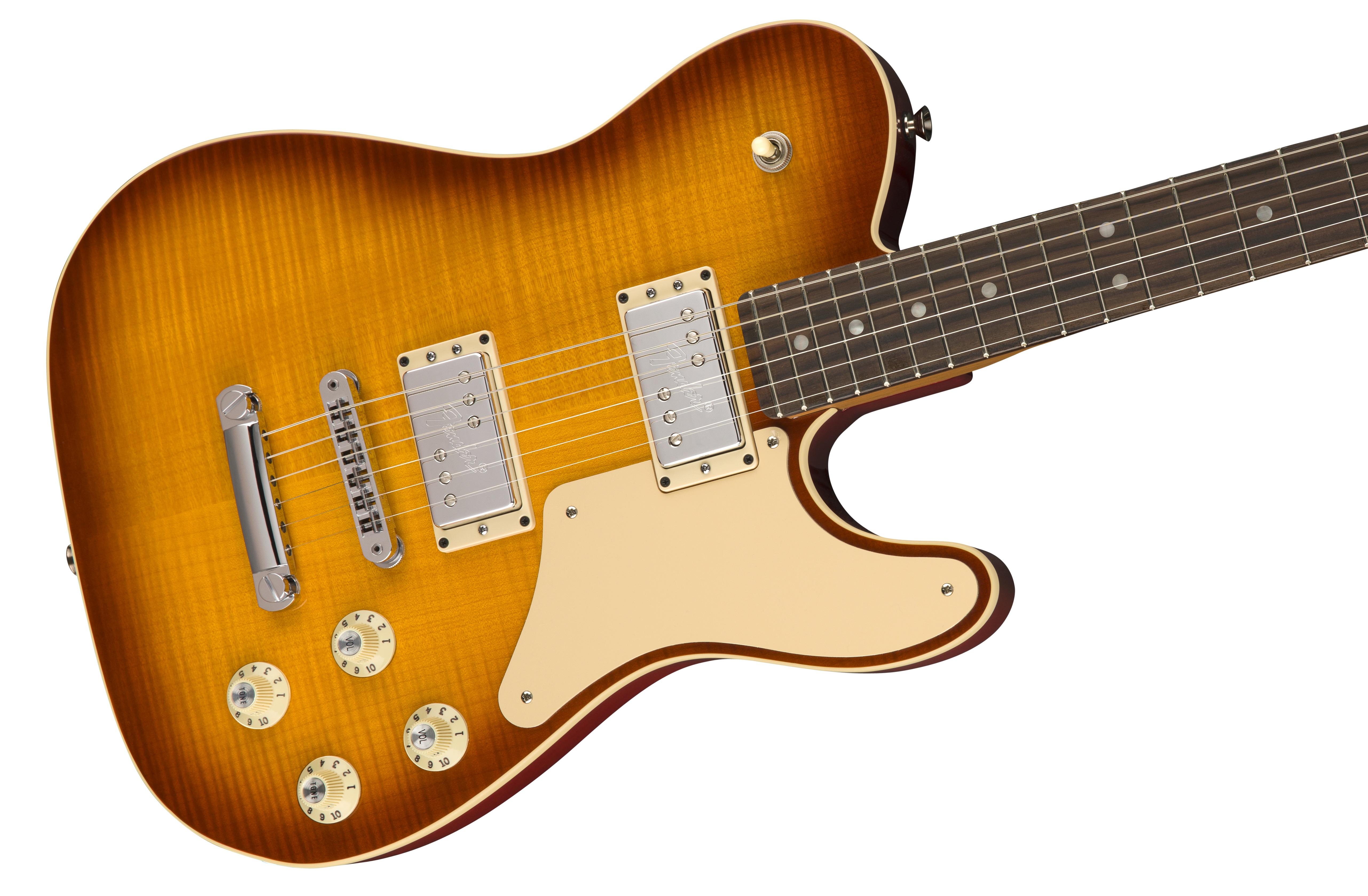 Fender Troublemaker Tele : Limited Edition Troublemaker Tele, Ice Tea Burst 2