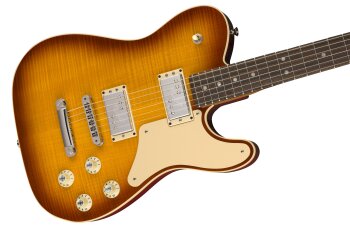 Fender Troublemaker Tele : Limited Edition Troublemaker Tele, Ice Tea Burst 2 Fender Troublemaker Tele : Limited Edition Troublemaker Tele, Ice Tea Burst 2