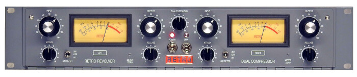 retro instruments revolver dual channel tube compressor 2fb retro instruments revolver dual channel tube compressor 2fb