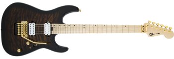 Charvel DK24 HH FR M QM : Charvel Pro Mod DK24 HH FR M QM - Root Beer Burst Charvel DK24 HH FR M QM : Charvel Pro Mod DK24 HH FR M QM - Root Beer Burst