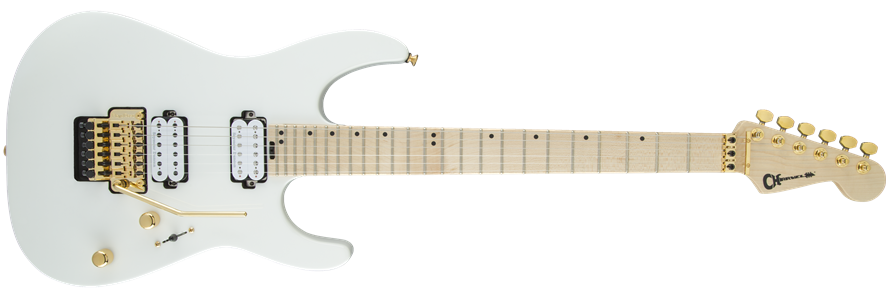 Charvel DK24 HH FR M : Charvel DK24 HH FR M - Satin White