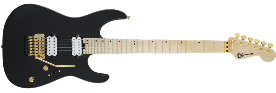 Charvel DK24 HH FR M : Charvel DK24 HH FR M - Satin Black