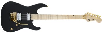 Charvel DK24 HH FR M : Charvel DK24 HH FR M - Satin Black Charvel DK24 HH FR M : Charvel DK24 HH FR M - Satin Black