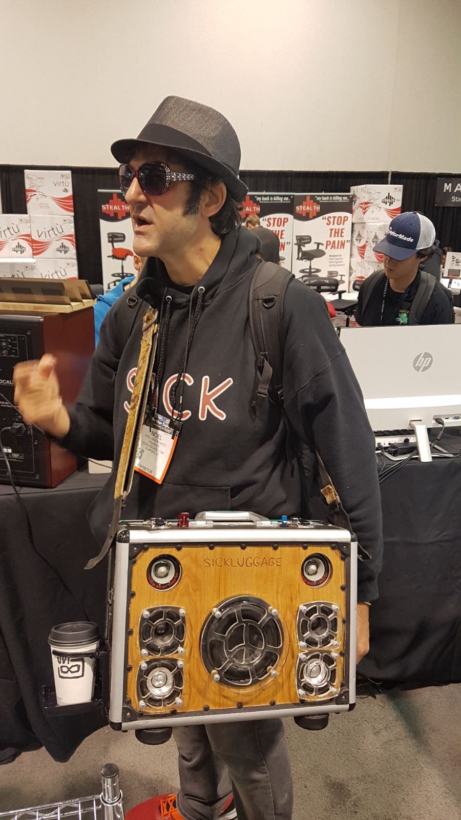Sickluggage ShaboomBox Custom : Shaboom at NAMM
